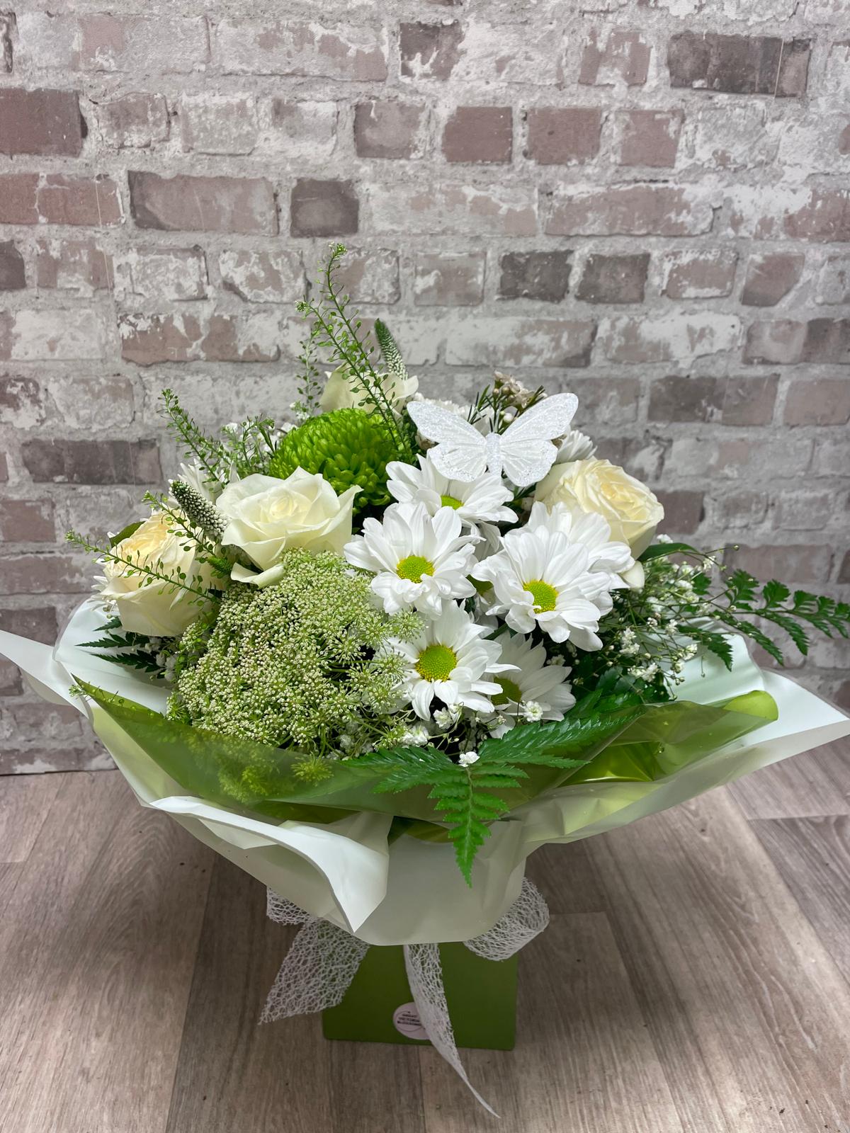 Hand-Tied "Pure Grace" Bouquet