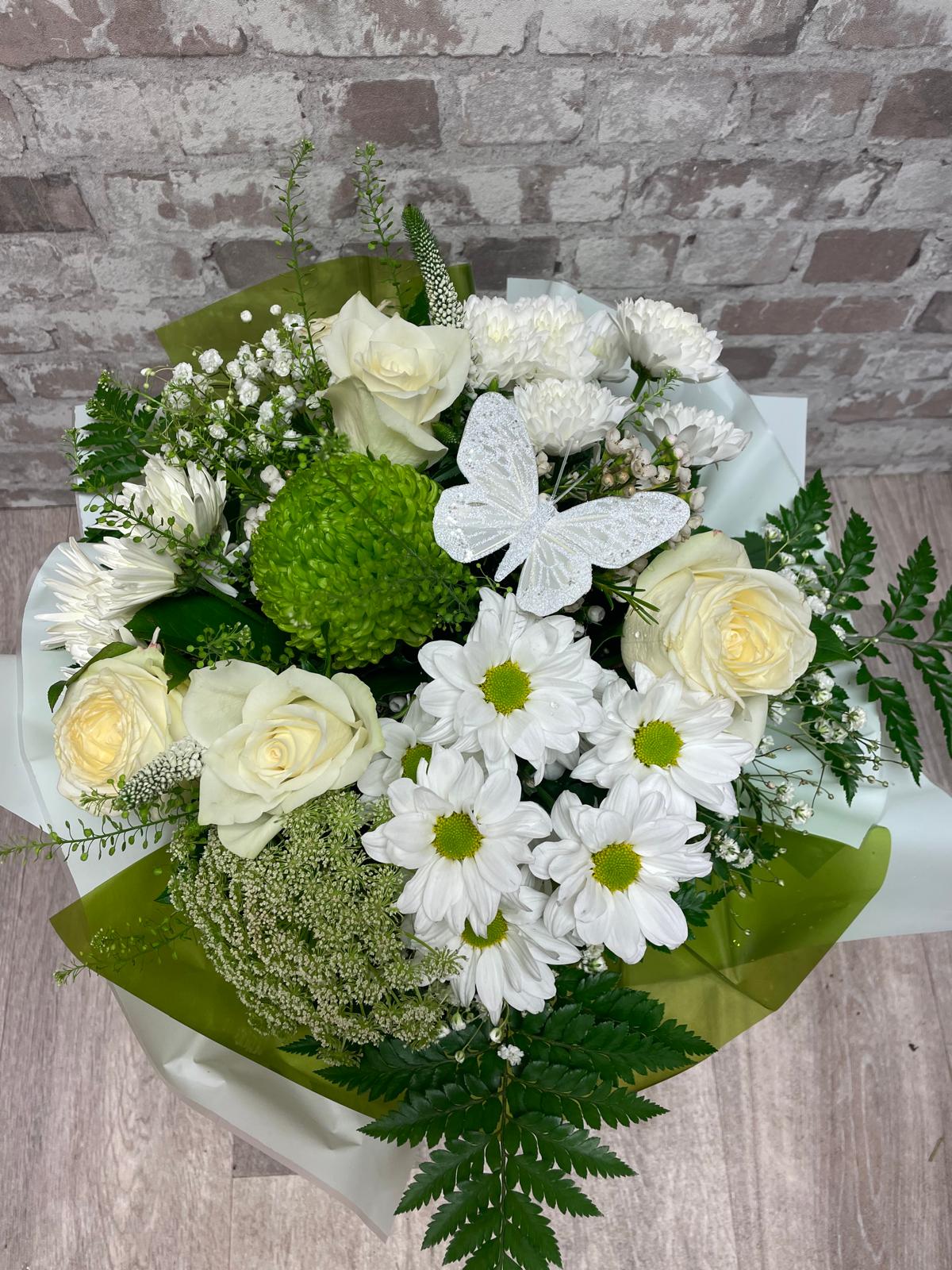 Hand-Tied "Pure Grace" Bouquet