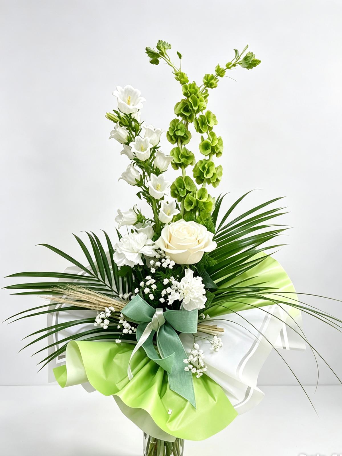 Botanical Elegance Front- Facing Bouquet
