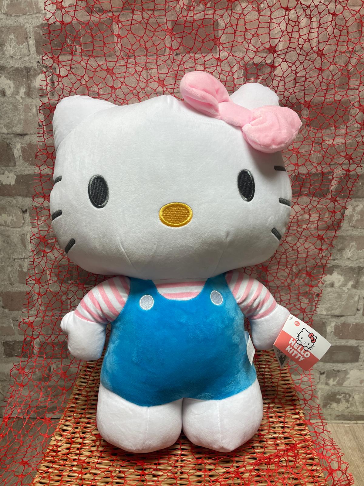 HELLO KITTY PINK BOW, standing plush, 50cm