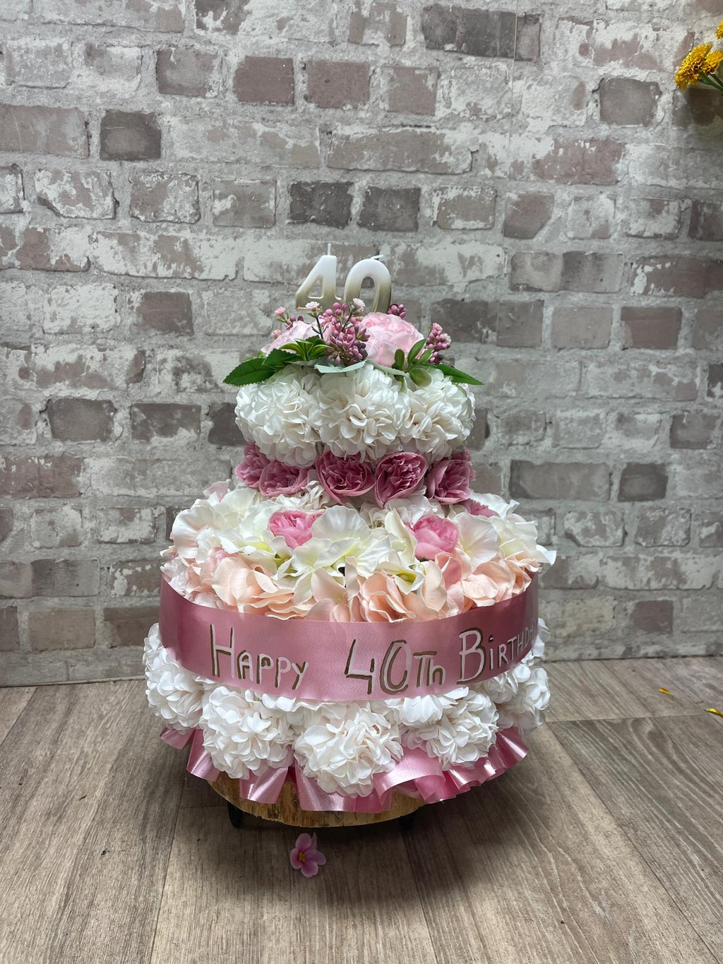 Forever  Floral Cake