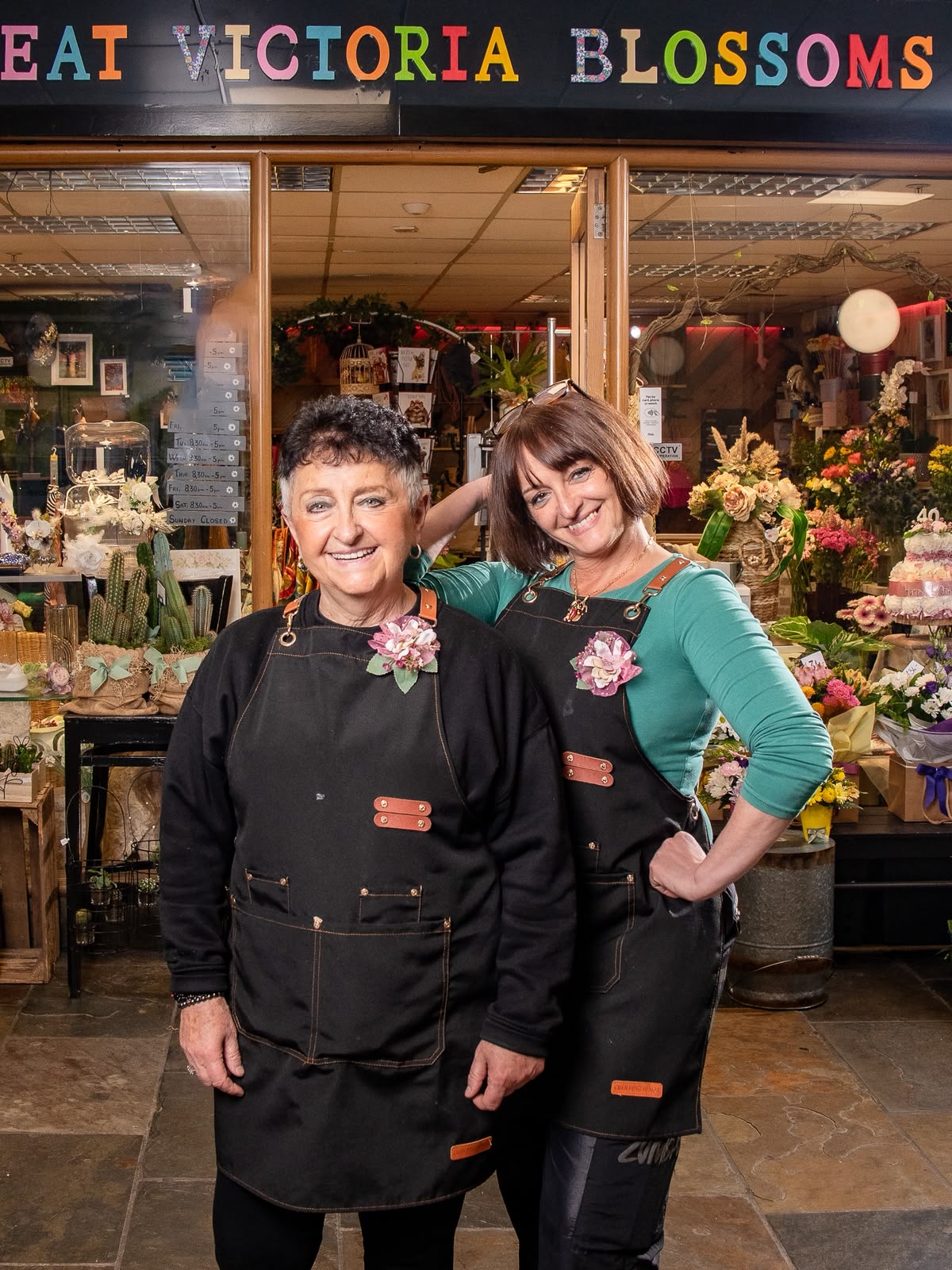 Annabella and Loiri, founders of Great Victoria Blossoms