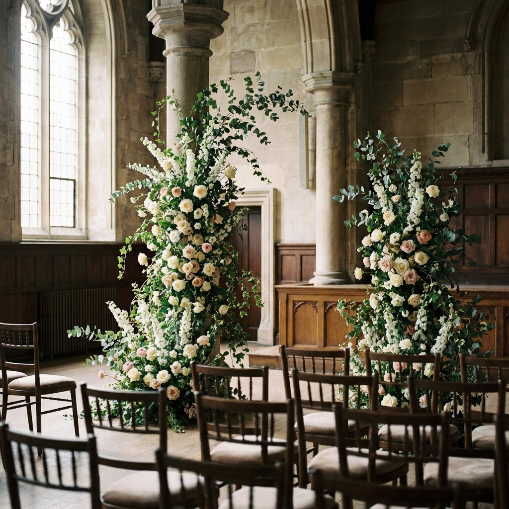 Wedding detail arrangement
